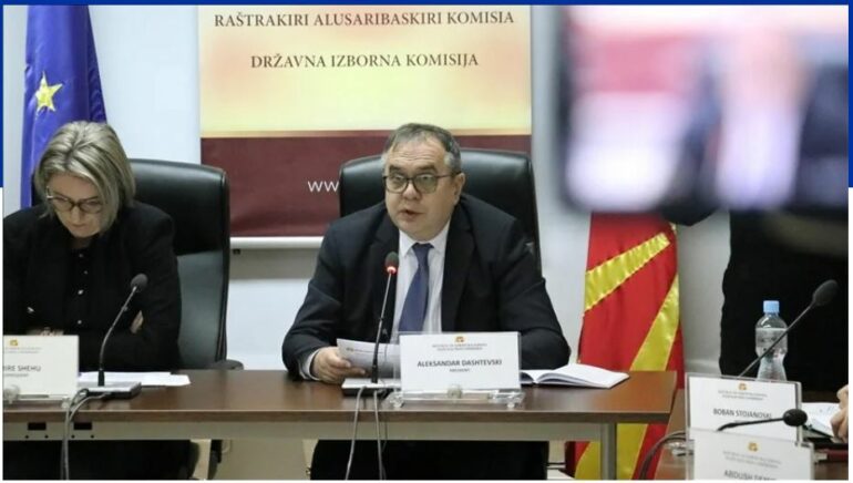 Zgjedhjet presidenciale në Maqedoni, Komisioni publikon rezultatet e raundit të parë