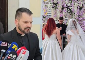 Martesa e dy anëtareve të komunitetit LGBT, Bashkia hesht për pastorin e rremë! Meta: Jeni horra…