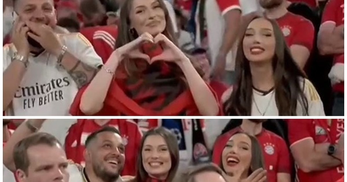 VIDEO/ Tifozja shqiptare rrëmben vëmendjen e rrjetit në ndeshjen Bayern-Real! Flamur kuqezi dhe…