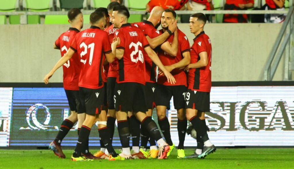 Shqipëria nis me gol pjesën e dytë, Asani dyfishon shifrat