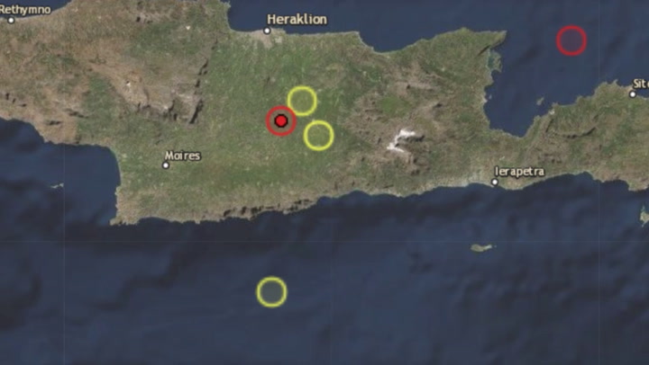 Tërmete të fuqishme “shkundin” Greqinë, epiqendra në Kretë. Sa ishte forca e lëkundjeve dhe pasojat