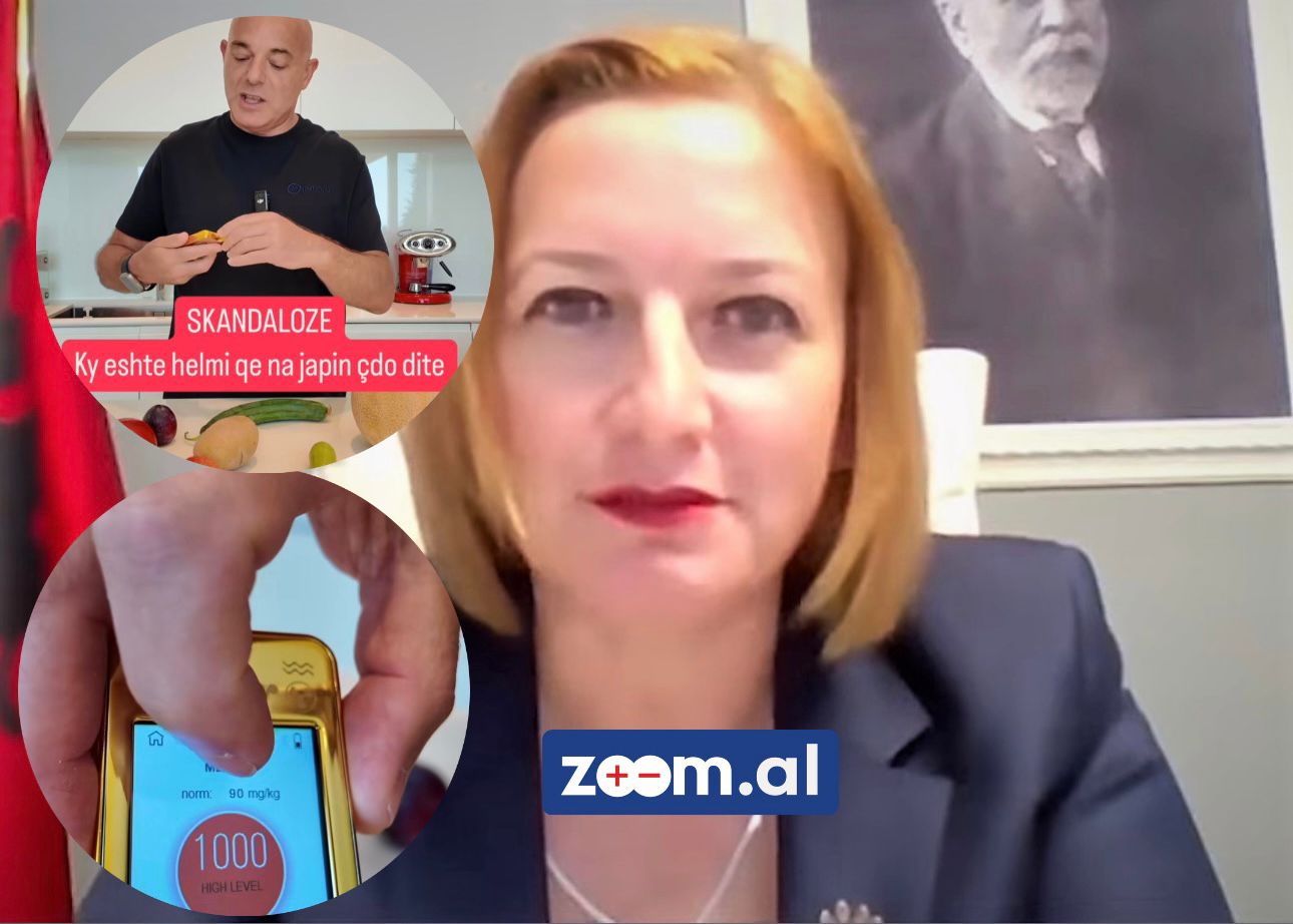 Ushqimet e kontaminuara, ministrja Anila Denaj tallet me qytetarët (VIDEO)