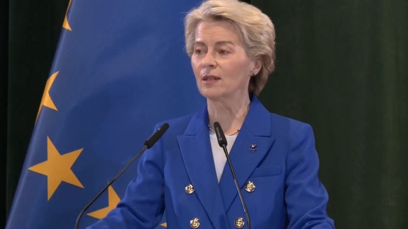 Von der Leyen për arrestimin e Metës: Nëse gjërat ecin siç duhet…