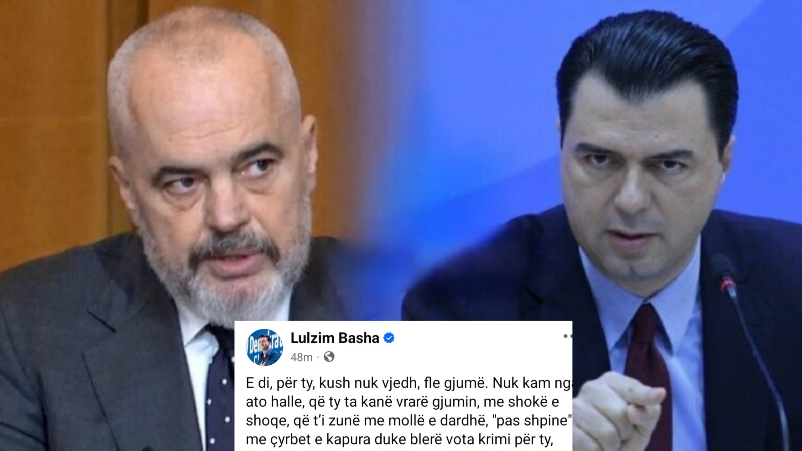 Basha i përgjigjet Ramës: Për ty, kush nuk vjedh, fle gjumë