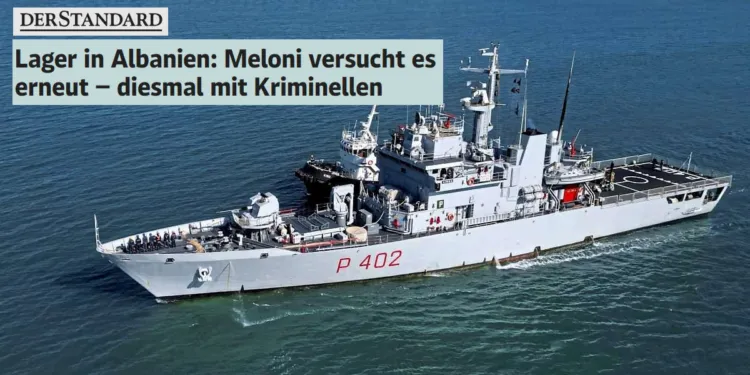 “Der Standard”: Meloni dërgon kriminelë në Shqipëri
