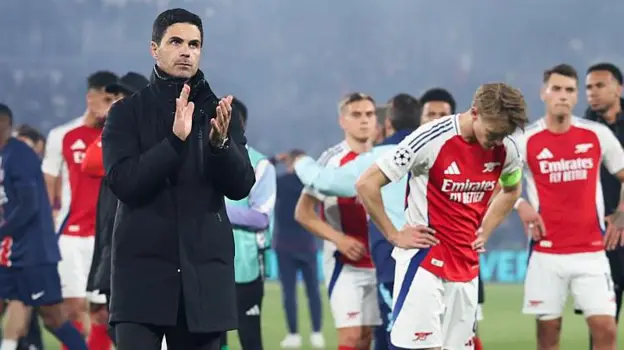 Humbi përballë PSG, Arteta: Arsenali ishte skuadra më e mirë në Ligën e Kampionëve këtë sezon