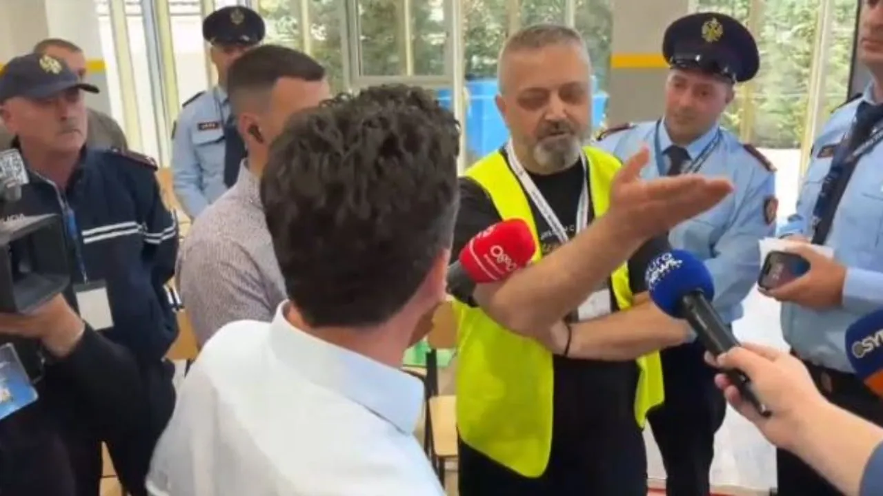 Tension në KZAZ 40 në Tiranë/ Shehaj debaton me numëruesin për fletët e pavlefshme
