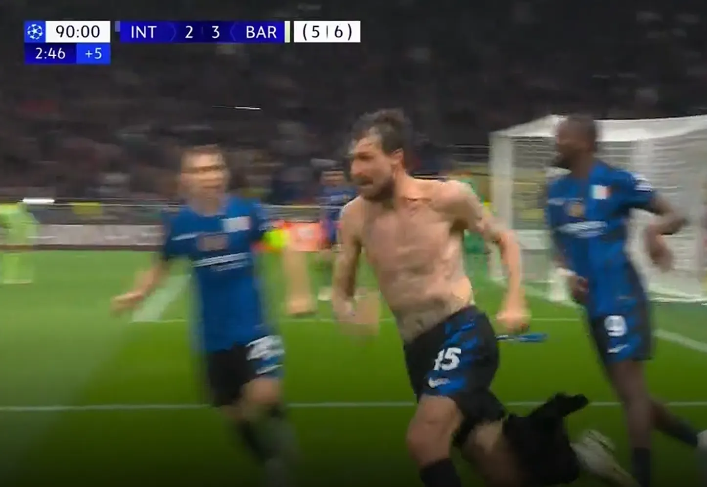 Spektakël në “San Siro”/ Gjysmëfinalja Inter-Barcelona shkon në shtesë pas barazimit 3-3