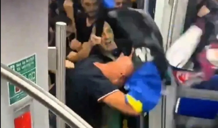 Champions League/ Incidente në metronë e Mynihut, përplasen tifozët (VIDEO)