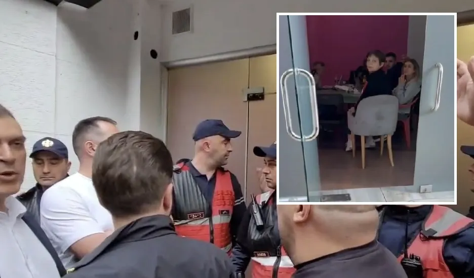 ”M’u zhduk”/ Tensione te “zyra e patronazhistëve” në Tiranë, Erion Braçe përplaset me gazetaren