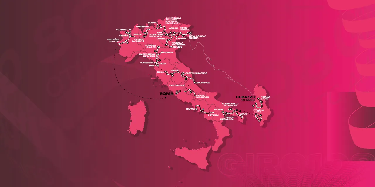 Nga Vlora, Durrësi, Elbasani dhe Tirana/ Rrugët që do të bllokohen për 3 ditë nga Giro d’Italia