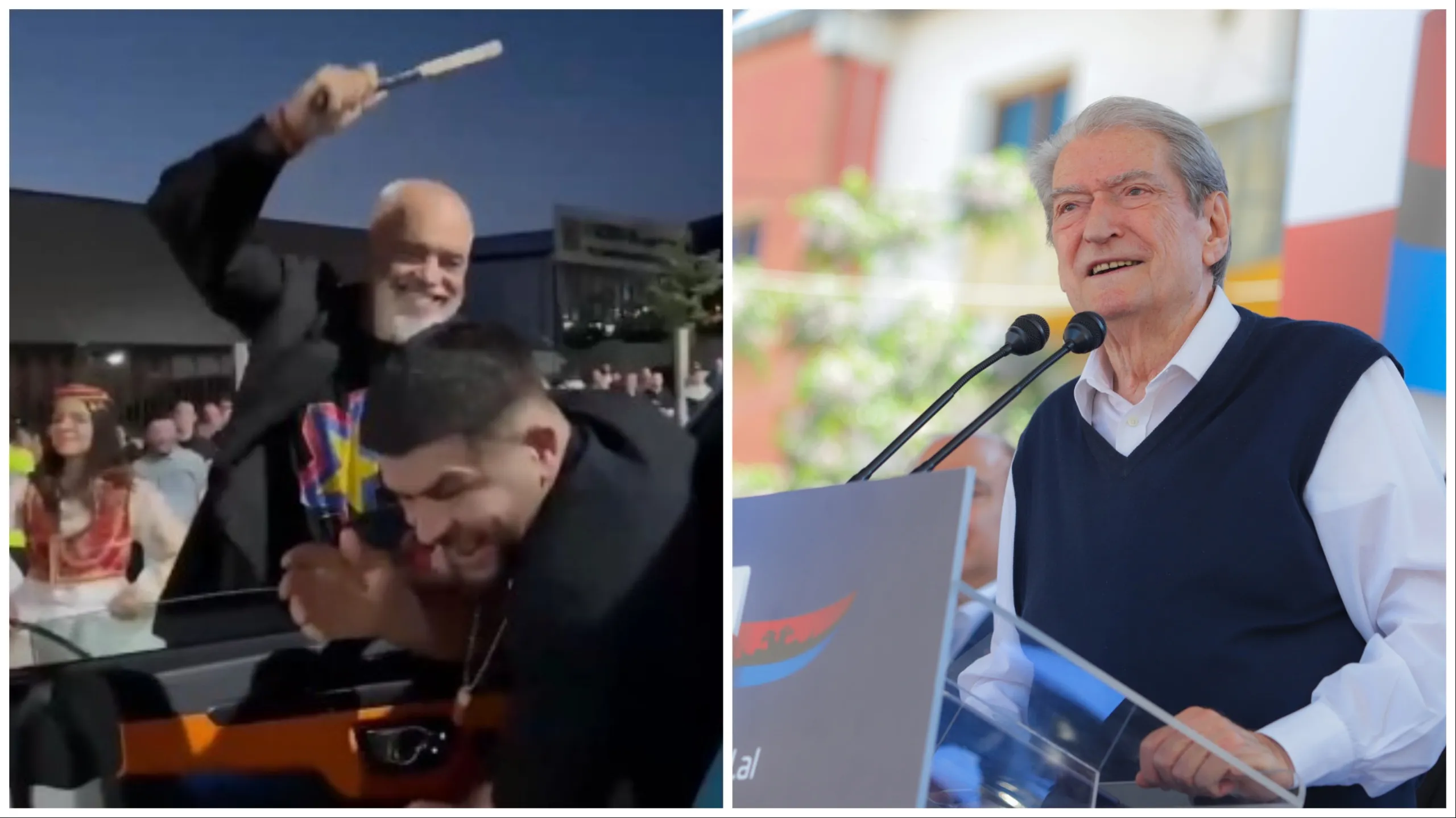 Me makinë luksoze në Dibër, Berisha komenton mitingun e PS-së: Gjen Noizy-n me Lamborghini, ç’lidhje ka ai me pensionet