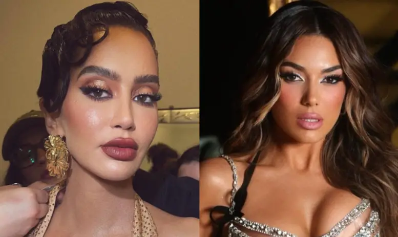 Foto/ Dafina Zeqiri thumbon Elvana Gjatën