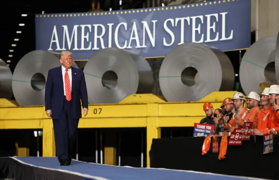 Trump: SHBA do të dyfishojnë tarifat për importet e çelikut dhe aluminit në 50%
