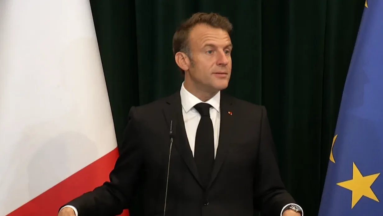Bisedimet për armëpushim në Ukrainë, Macron nga Tirana: Përballë cinizmit të Putin, besoj se Trump do të reagojë