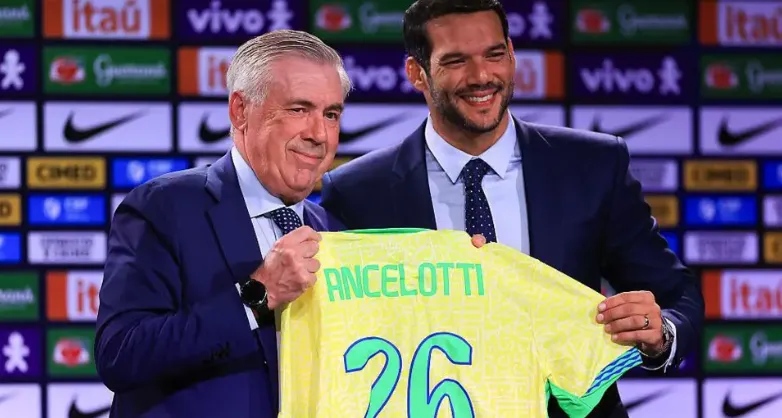 Trajneri i ri Ancelotti: Brazili është skuadra më e mirë në botë