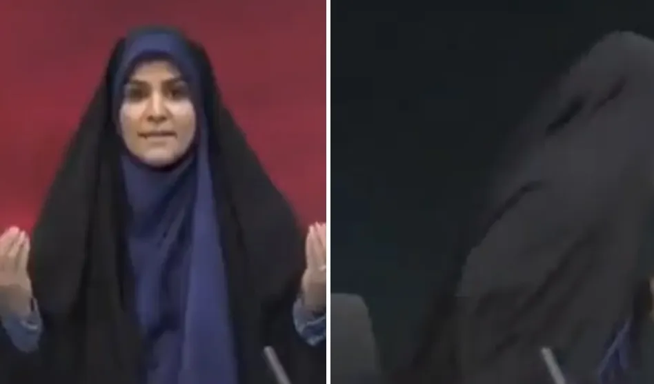 Pamje të frikshme! Goditet televizioni shtetëror iranian “LIVE” gjatë transmetimit (VIDEO)