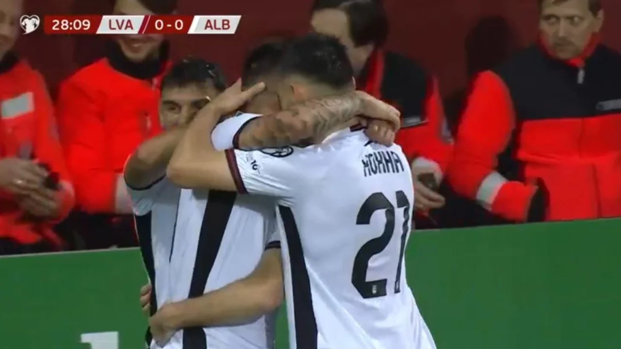 Gool! Kuqezinjtë në avantazh, zhbllokohet rezultati në Riga