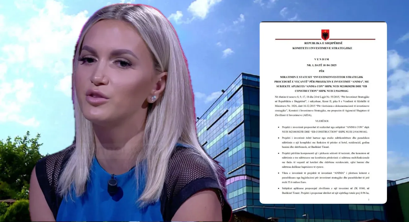 Lori Hoxha e Top Channel shpallet investitore strategjike. Rama i jep leje për ndërtimin e hotelit 55 mln eurosh