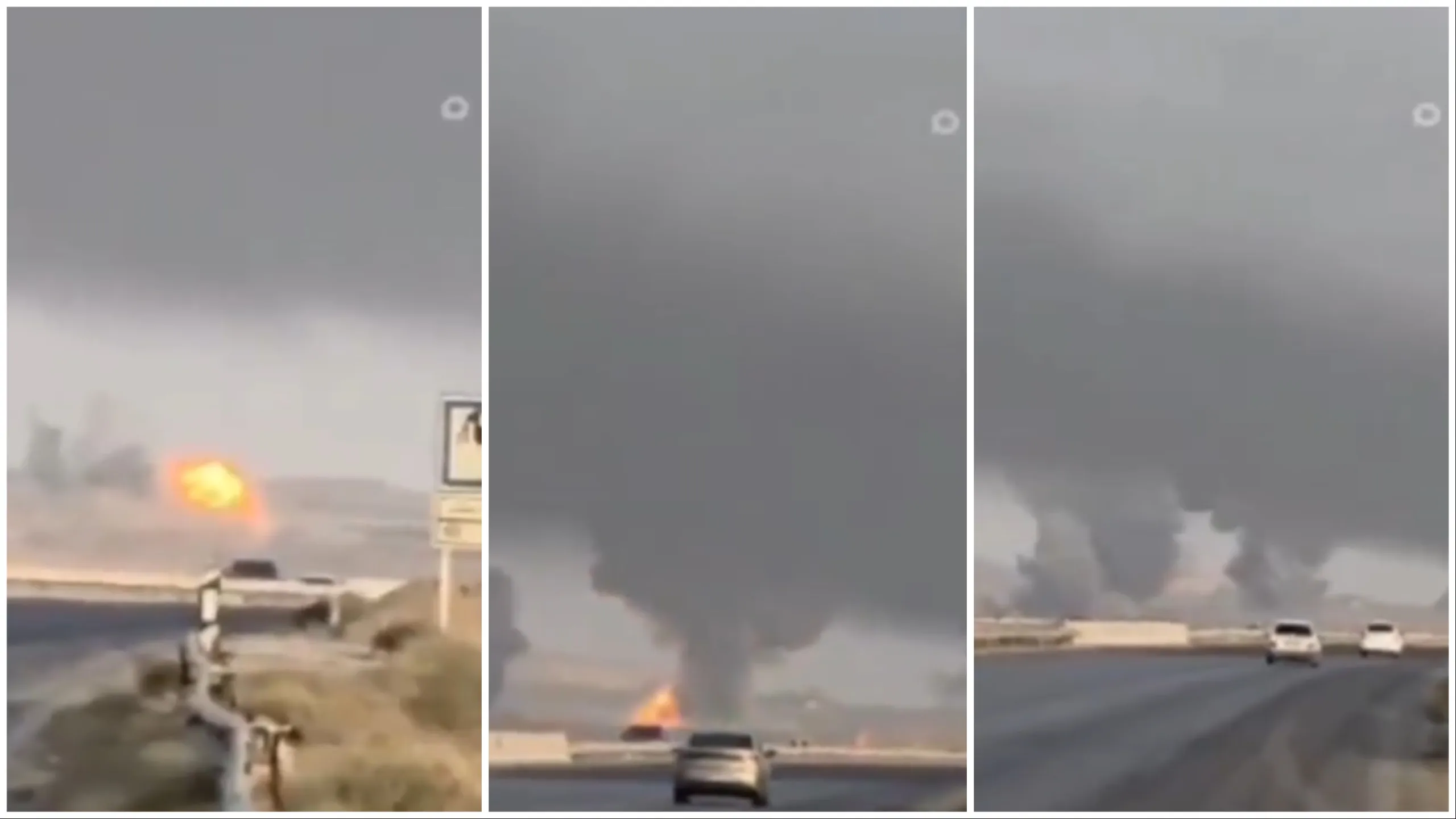Sulmi ajror izraelit ndaj Iranit, banori filmon pamjet e bombardimit të uzinës bërthamore në Natanz