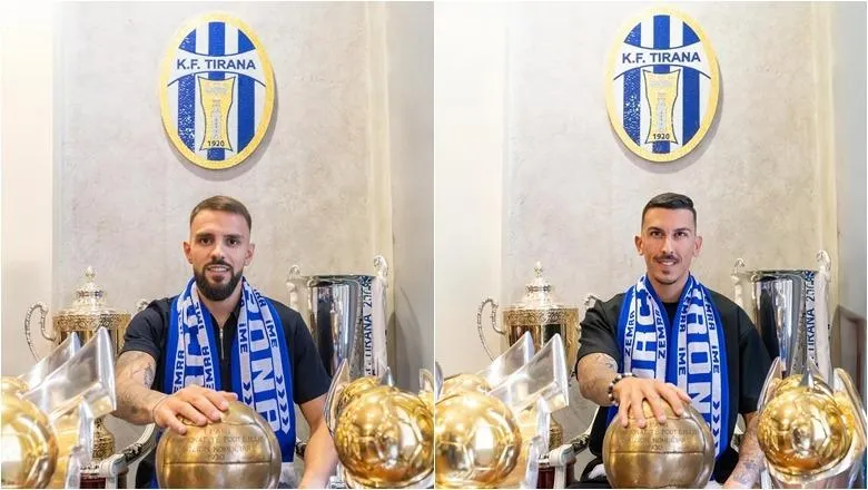 Zyrtare/ Tirana gjen portierin e ri, firmos Angelos Tafas! Prezantohet edhe mesfushori Kleandro Lleshi
