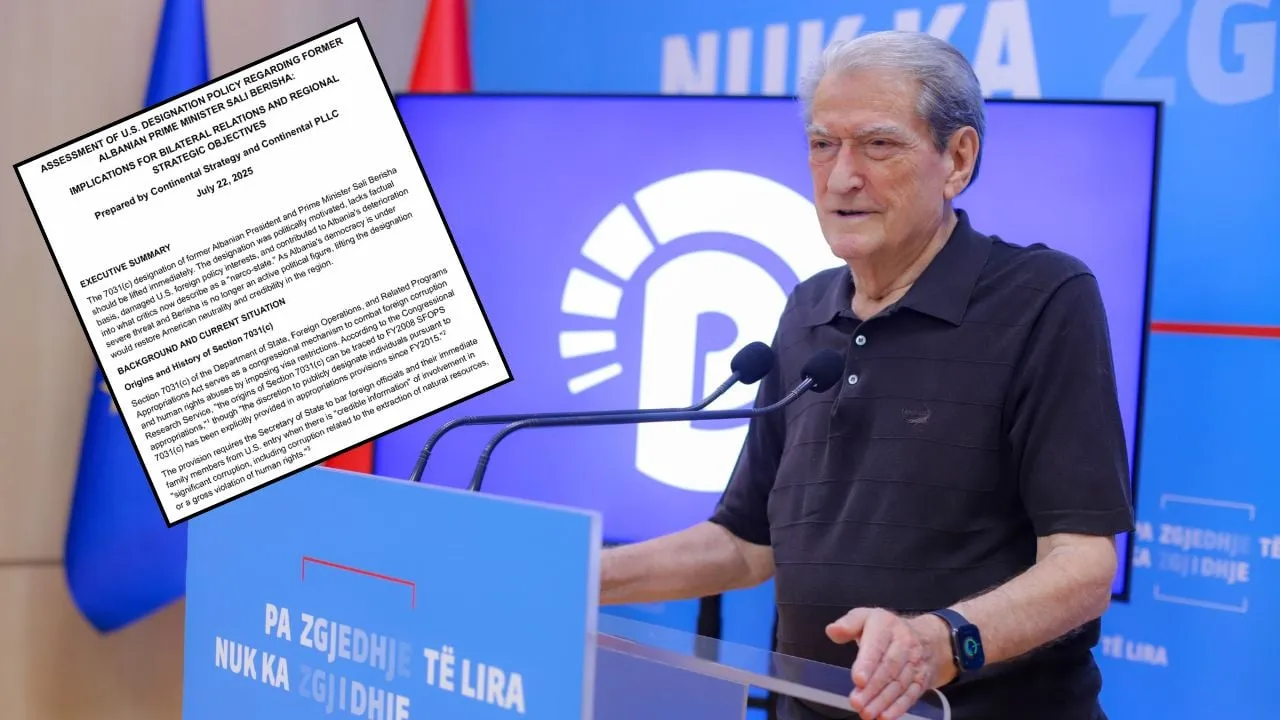 Kompania lobuese e PD-së i dërgon letër DASH: Hiqini Berishës statusin “non grata”