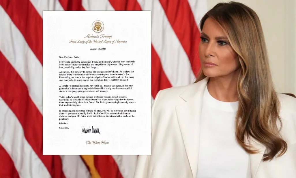 Zbulohet përmbajtja e letrës personale të Melania Trump dërguar Vladimir Putinit