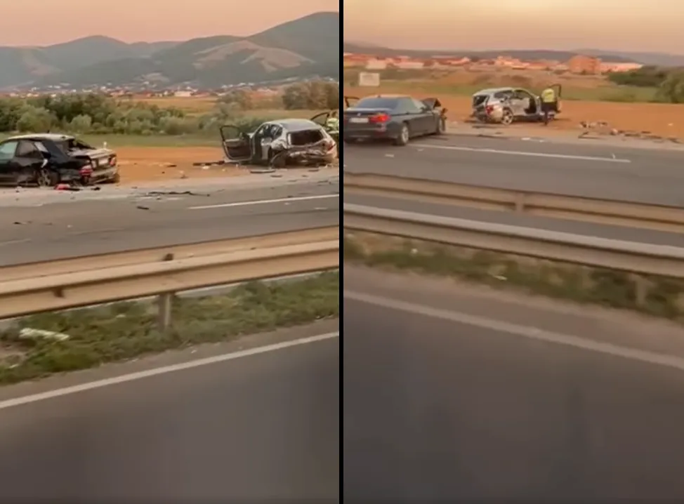 Përgjaket rruga/ Një i vdekur dhe 10 të plagosur në autostradën Pejë-Prishtinë