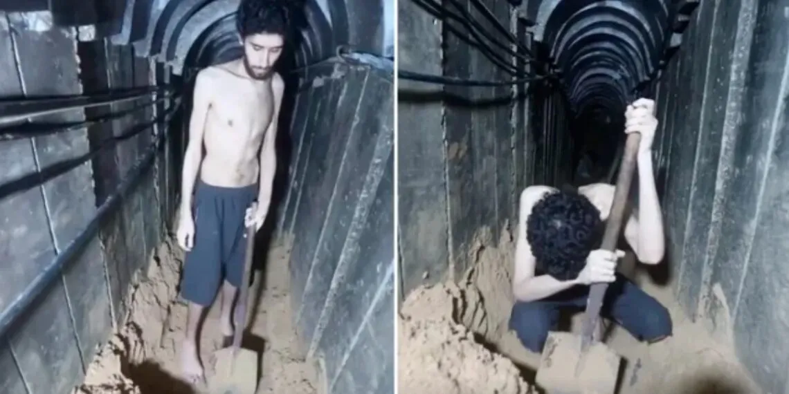 Pamje të rënda/ Hamasi nxjerr videon e pengut izraelit duke hapur varrin e vetë