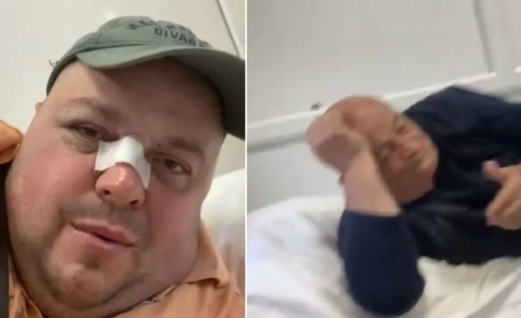 VIDEO/ Dhunohen brutalisht Genard Hajdini dhe babai i tij