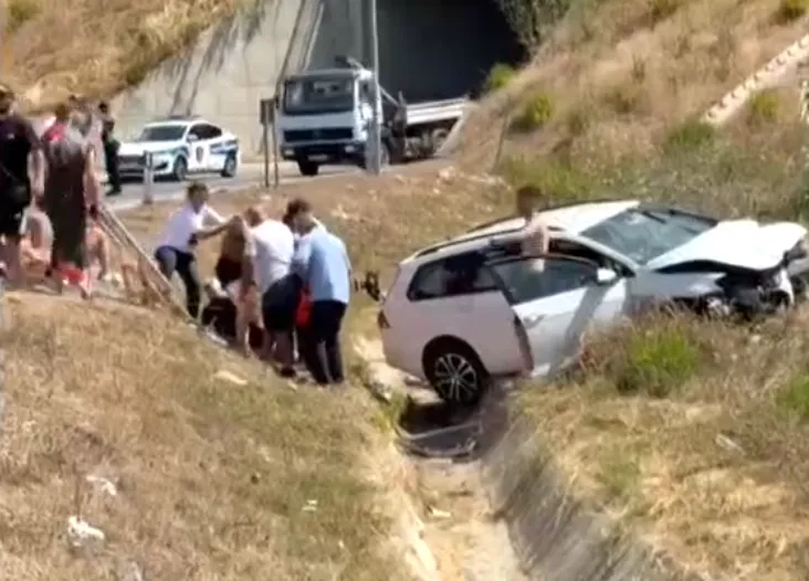 Aksident në Levan. Raportohet për 1 viktimë dhe 4 të plagosur