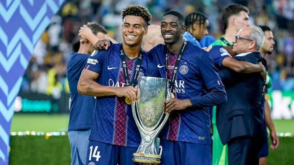 Dembele dhe Doue pësuan dëmtime, dy lojtarët e PSG-së do të mungojnë në fushë për pjesën tjetër të muajit