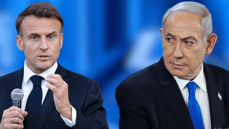 Netanjahu “bllok” Macronit, nëse Franca nuk heq dorë nga njohja e Palestinës