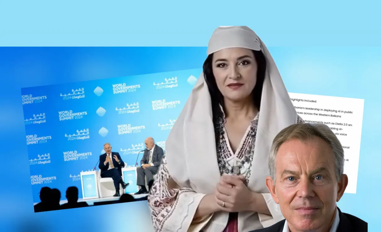 Diella: Risi teknologjike e Ramës apo projekt privat i Tony Blair?