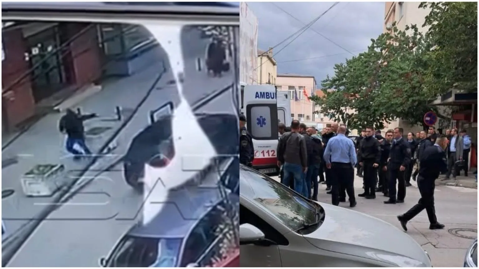 Një person i maskuar i bën pritë dhe e qëllon me plumba, pamjet nga atentati ndaj kandidatit të Ali Ahmetit