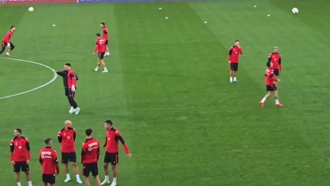 Përfundon stërvitja në stadiumin e Leskovcit/ Formacioni i mundshëm
