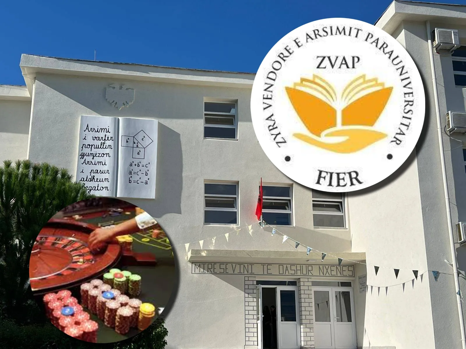 Reklama kumari në faqen zyrtare të ZVA Fier, qytetari ironizon: Mësuesit “ftohen” të heqin stresin me lojëra fati