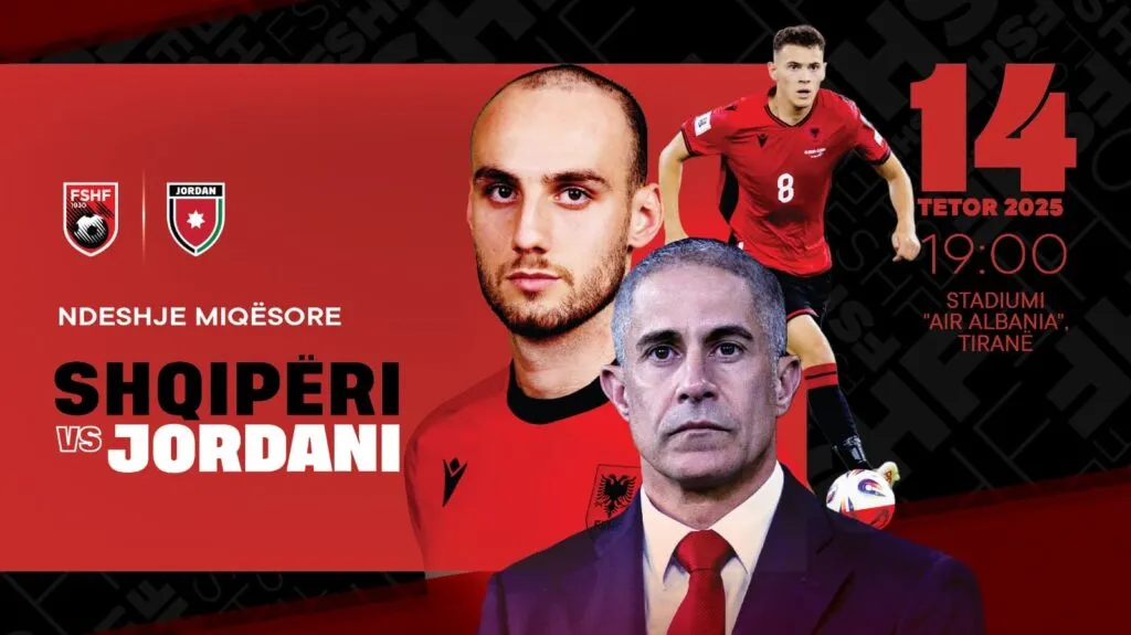 Shqipëri–Jordani, formacioni zyrtar/ Silvinjo ndryshon 7 lojtarë pas fitores me Serbinë