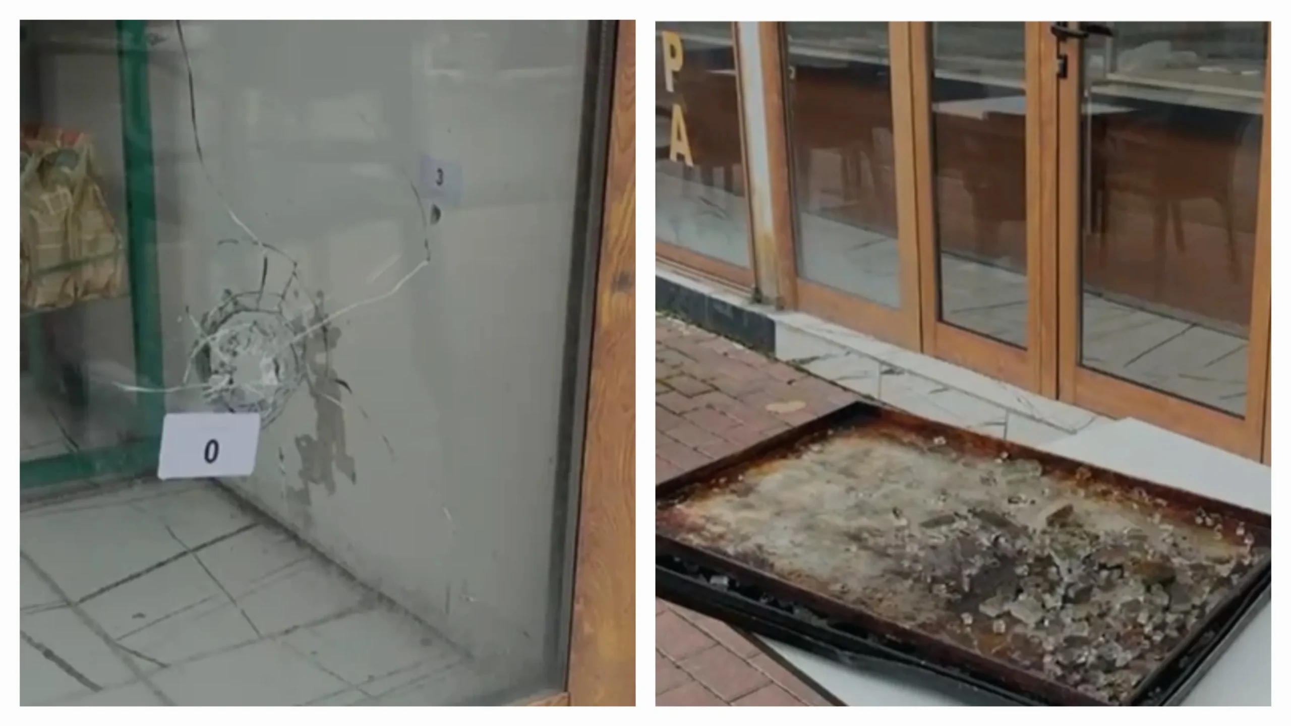Të shtënat me armë në Kukës, reagon policia. Breshëria e plumbave theu xhamat (FOTO)