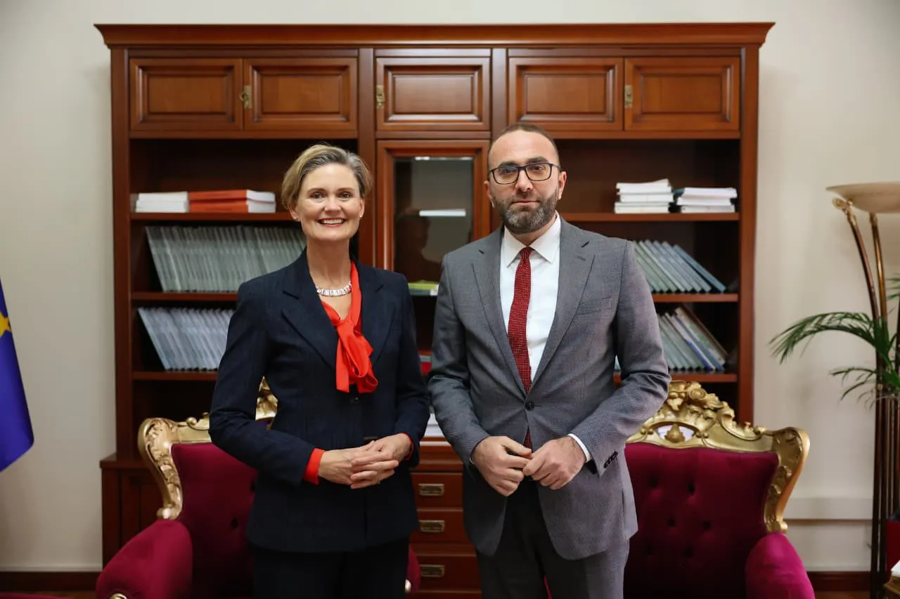“SHBA, aleat i çmuar”, Gazment Bardhi takohet me Nancy VanHorn