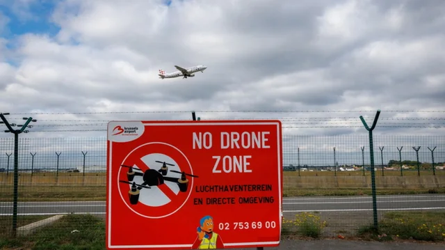 Alarm dronësh/ Mbyllet përkohësisht aeroporti kryesor i Belgjikës