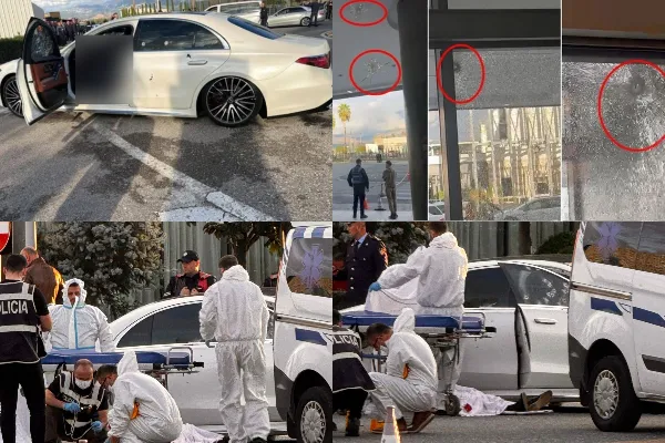 Vrasja në Rinas/ Policia gjen 4 kallashnikovë në makinën e djegur