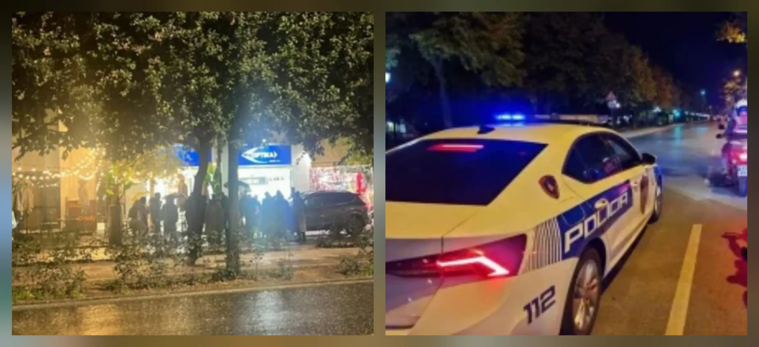 Makina përplas motorin në Tiranë