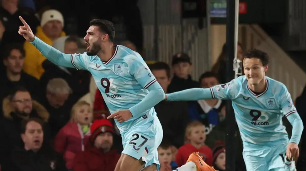 Armando Broja shpëton Burnley-n në minutat e fundit ndaj Bournemouth