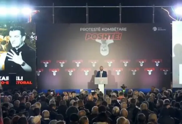 Bardhi-protestuesve: Prania juaj është shpresa e Shqipërisë, koha e qeverisë së korrupsionit ka mbaruar
