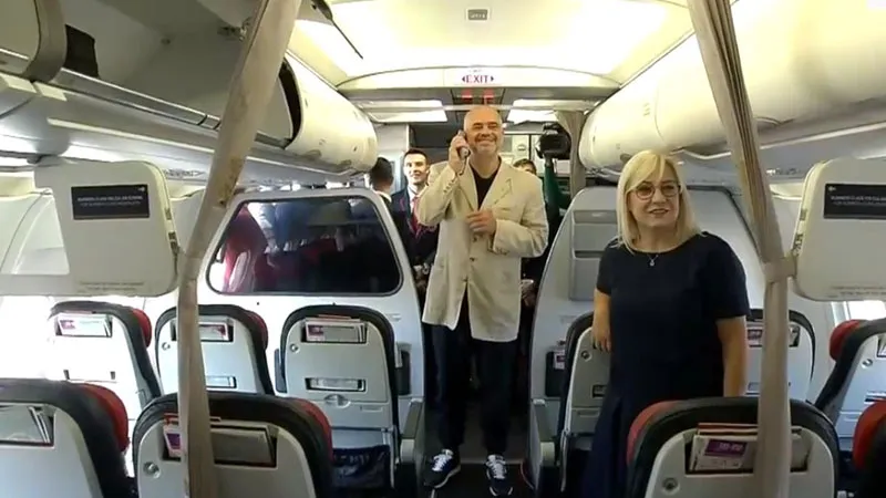 “Ismaili”, avioni privat i Edi Ramës që i hëngri kokën Air Albanias. Aviacioni Civil i pezullon licensën