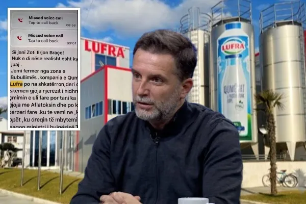 “Qumësht me aflatoksinë”, Braçe: Lufra po shkatërron fermerët, favorizohet nga qeveria