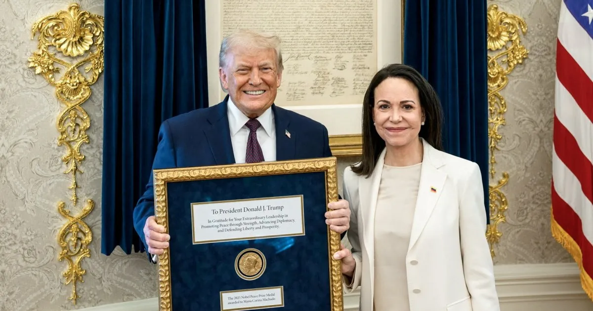 Machado ia kaloi çmimin Trump, reagon Komitetit i Nobelit: Çmimet nuk transferohen
