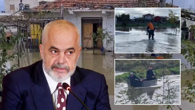 Shqipëria e përmbytur prej dy ditësh, Rama refuzon të shpallë gjendjen e jashtëzakonshme