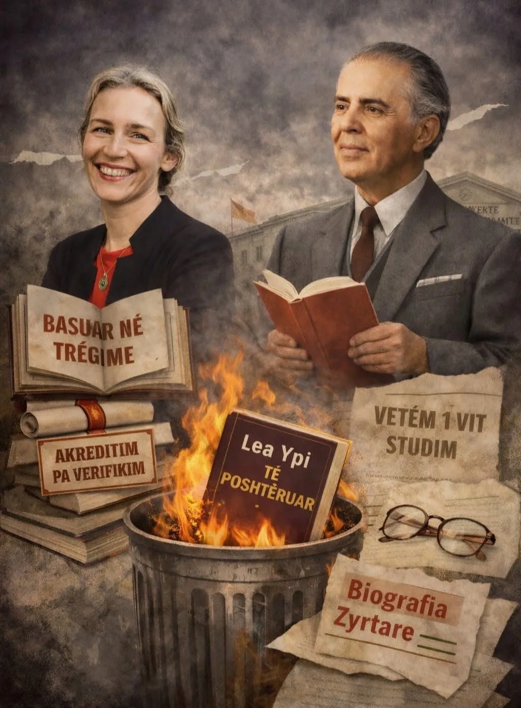 Enver Hoxha “Intelektual” pa Diplomë: Modeli i Lea Ypit nga libri te akreditimet universitare?!